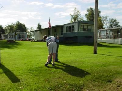 Granma and Granpa 2003 At the River 004